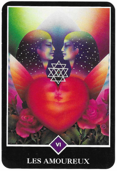 carte de tarot "les amoureux"